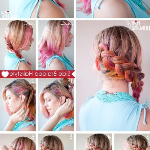 Asymmetrical French Braided Hairstyles (Photo 7 of 20)