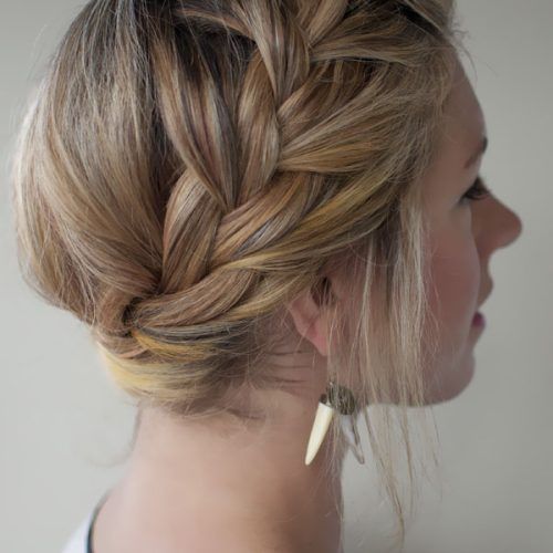 Lovely Crown Braid Hairstyles (Photo 12 of 20)