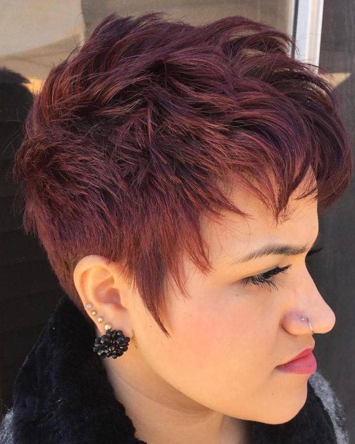 20 Best Collection of Asymmetrical Chop Mohawk  Haircuts