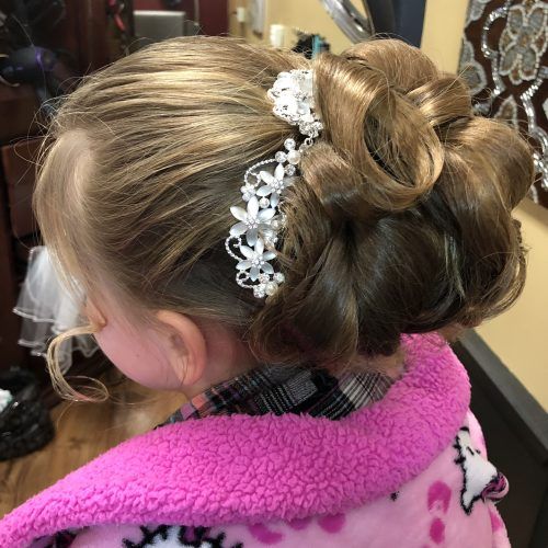 Blinged Out Bun Updo Hairstyles (Photo 15 of 20)