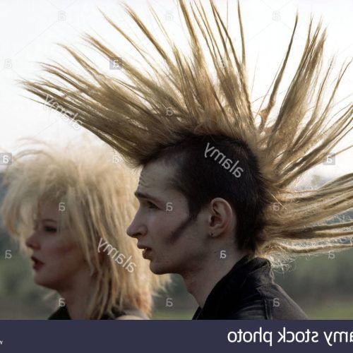 Blonde Teased Mohawk Hairstyles (Photo 11 of 20)