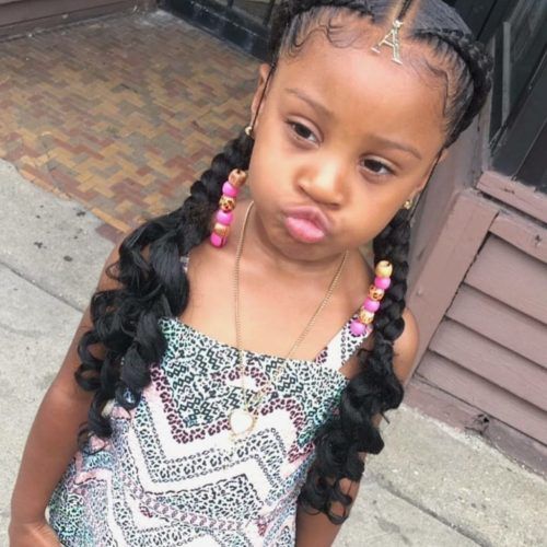 Braided Hairstyles For Little Black Girls (Photo 13 of 15)