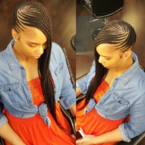 Braided Hairstyles Without Edges (Photo 14 of 15)