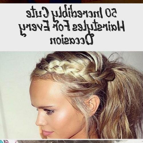 Braided Top Knot Hairstyles (Photo 2 of 20)