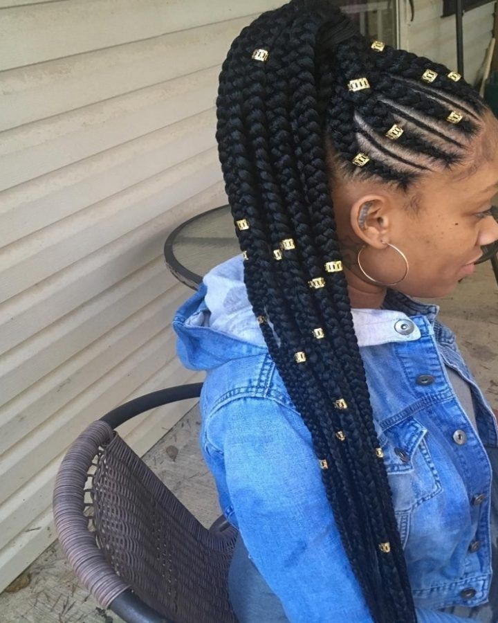 15 Best Collection of Braided Up Hairstyles with Weave