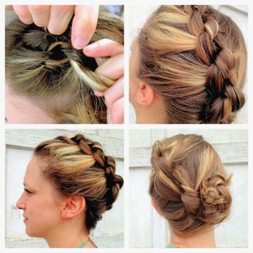 Braided Updo Hairstyles For Short Hair (Photo 11 of 15)
