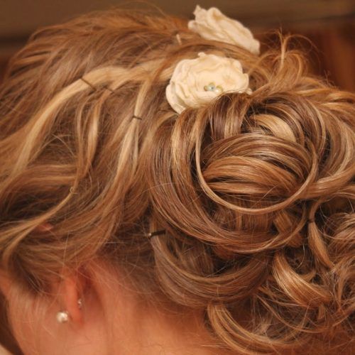 Bridal Hairstyles For Medium Length Thin Hair (Photo 9 of 15)