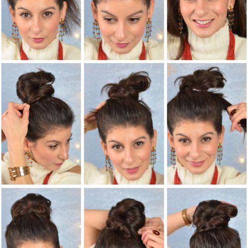 Bubble Pony Updo Hairstyles (Photo 14 of 20)