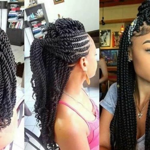 Cornrows Hairstyles With Weave (Photo 5 of 15)