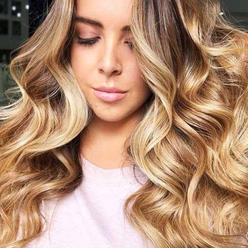 Curls Hairstyles With Honey Blonde Balayage (Photo 3 of 20)