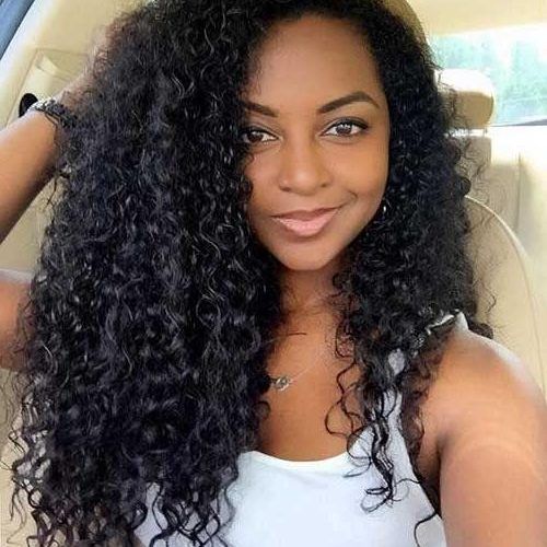 Curly Long Hairstyles For Black Women (Photo 15 of 15)