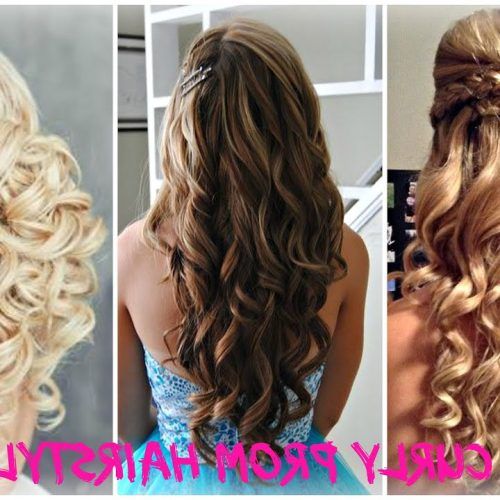 Curly Prom Prom Hairstyles (Photo 15 of 20)
