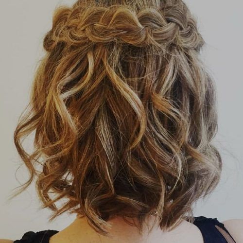 Dimensional Waves In Half Up Wedding Hairstyles (Photo 2 of 20)