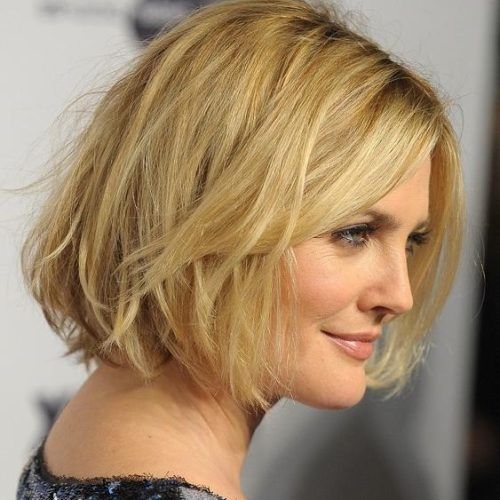 Drew Barrymore Shoulder Length Bob Hairstyles (Photo 10 of 15)