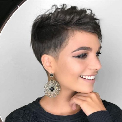 Edgy & Chic Short Curls Pixie Haircuts (Photo 3 of 20)