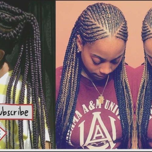 Ghanaian Braided Hairstyles (Photo 11 of 15)