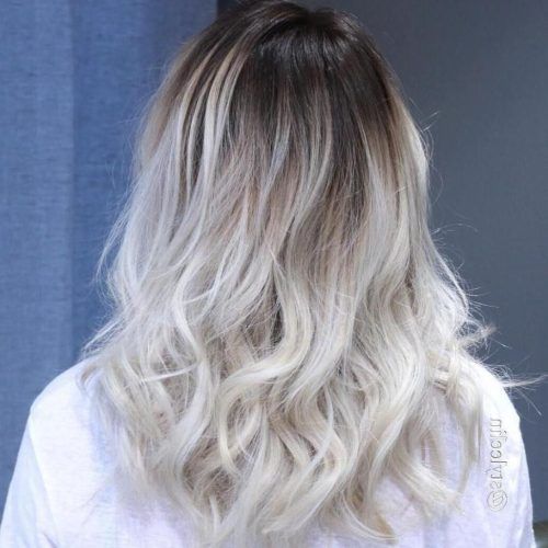 Grayscale Ombre Blonde Hairstyles (Photo 13 of 20)