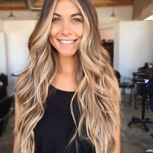 Highlighted Long Hairstyles (Photo 9 of 20)
