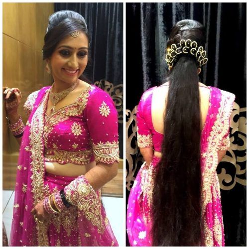 Indian Wedding Reception Hairstyles (Photo 7 of 15)