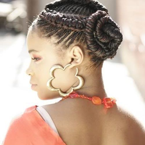 Intricate Braided Updo Hairstyles (Photo 5 of 20)