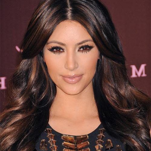 Kim Kardashian Long Haircuts (Photo 7 of 15)