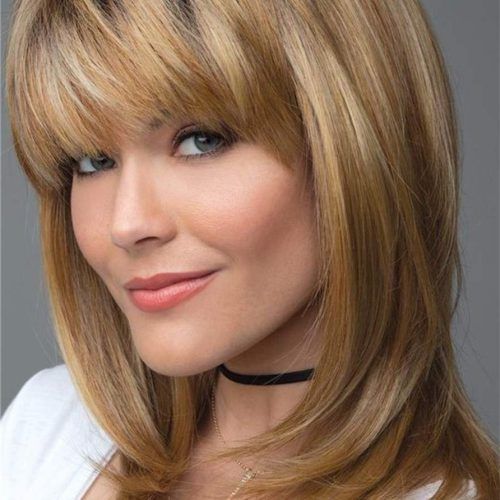 Long Choppy Layers And Wispy Bangs Hairstyles (Photo 9 of 20)
