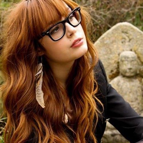 Long Hairstyles For Girls With Glasses (Photo 1 of 15)