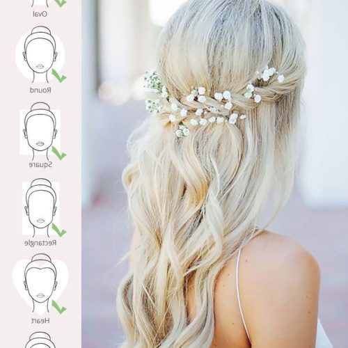 Long Half-Updo Hairstyles With Accessories (Photo 12 of 20)