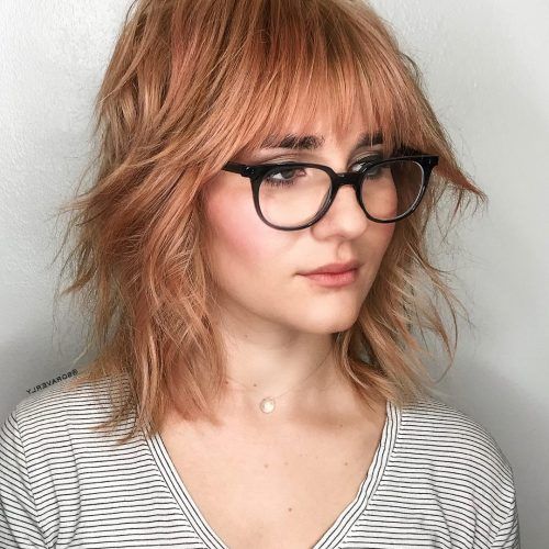 Medium Hairstyles With Glasses (Photo 9 of 20)