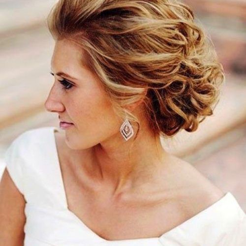 Messy Woven Updo Hairstyles For Mother Of The Bride (Photo 6 of 20)
