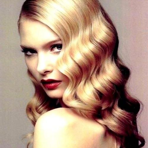 Old Hollywood Long Hairstyles (Photo 9 of 20)