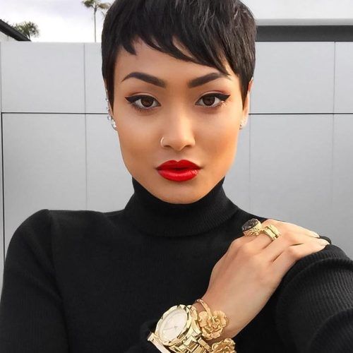 Perfect Pixie Haircuts For Black Women (Photo 13 of 20)