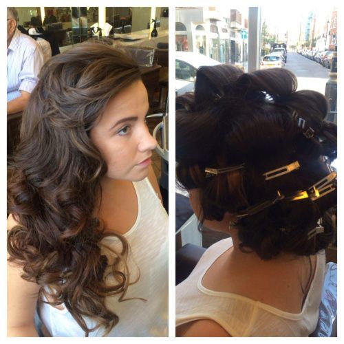 Pin Curls Wedding Hairstyles (Photo 15 of 15)