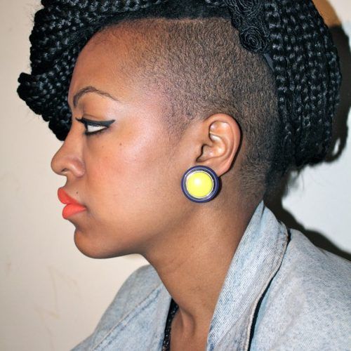 Pouf Braided Mohawk Hairstyles (Photo 9 of 20)