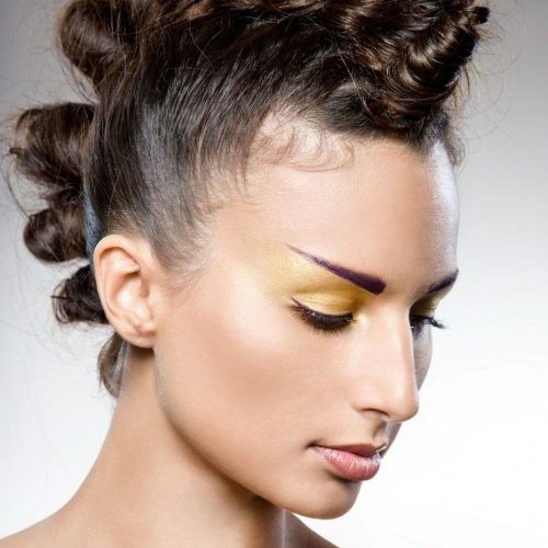 Punk Mohawk Updo Hairstyles (Photo 17 of 20)