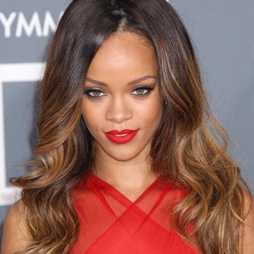 Rihanna Long Hairstyles (Photo 15 of 15)