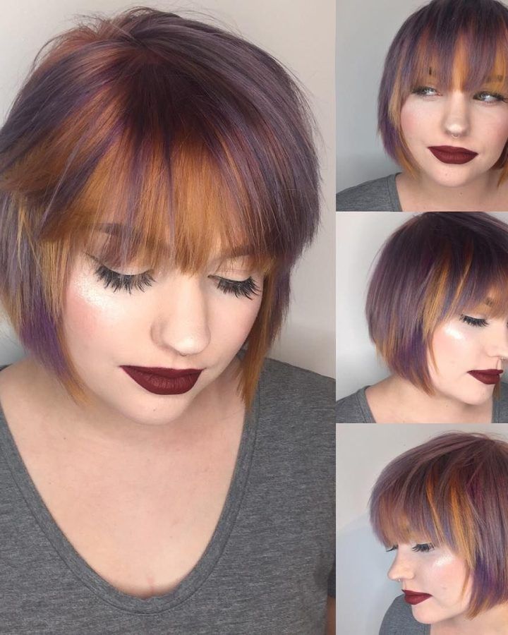 20 Collection of Short Layered Bob Hairstyles with Feathered Bangs
