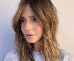 15 Best Collection of Shoulder-length Shag with Curtain Bangs