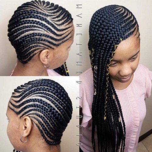 Side Cornrows Braided Hairstyles (Photo 3 of 20)
