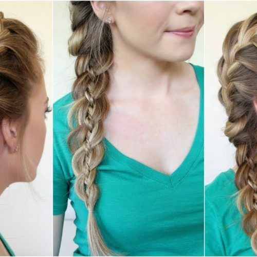 Side Swept Carousel Braided Hairstyles (Photo 14 of 20)