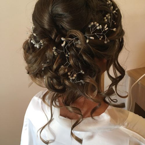 Subtle Curls And Bun Hairstyles For Wedding (Photo 15 of 20)