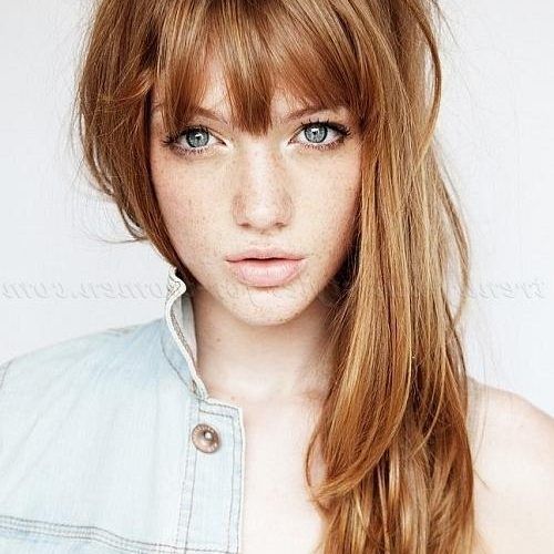 Trendy Long Hairstyles With Bangs (Photo 3 of 15)