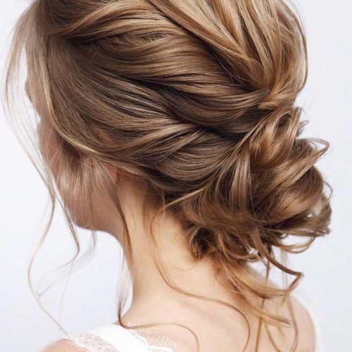 Wavy Low Updos Hairstyles (Photo 14 of 20)