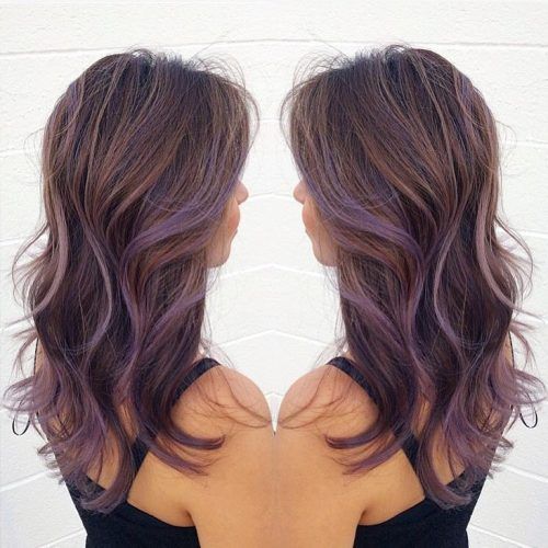 Lavender Balayage For Short A-Line Haircuts (Photo 14 of 20)