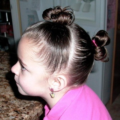 Updo Hairstyles For Little Girl With Short Hair (Photo 5 of 15)
