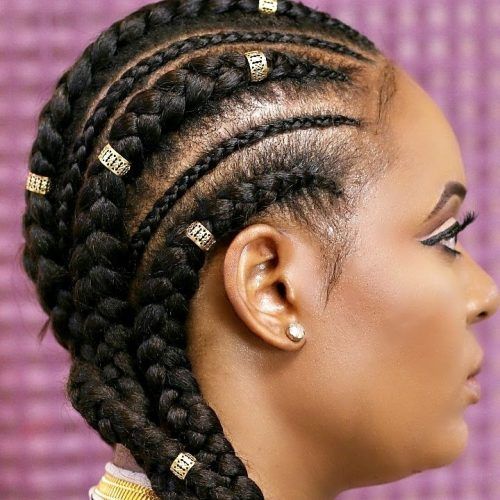 Cornrows Hairstyles With Extensions (Photo 2 of 15)