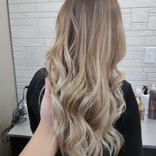Beachy Waves Hairstyles With Balayage Ombre (Photo 7 of 20)
