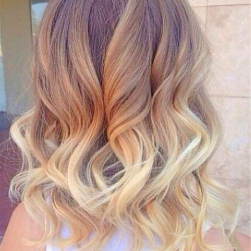 Shoulder-Length Ombre Blonde Hairstyles (Photo 1 of 20)