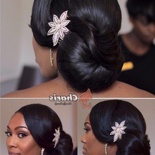 Black Hair Updos For Weddings (Photo 1 of 15)