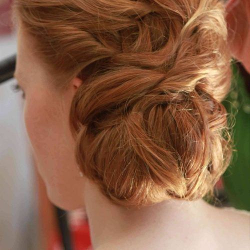 Twisted Side Updo Hairstyles For Wedding (Photo 8 of 20)